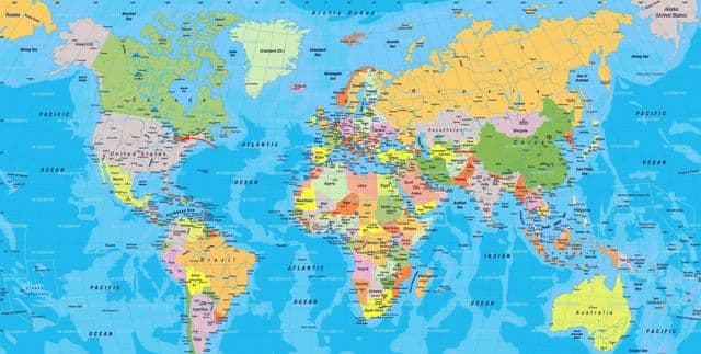 多伦多在世界地图上的位置